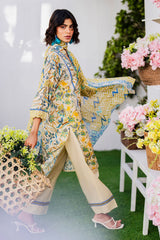 3 Piece Unstitched Printed Lawn Suit SD-52112