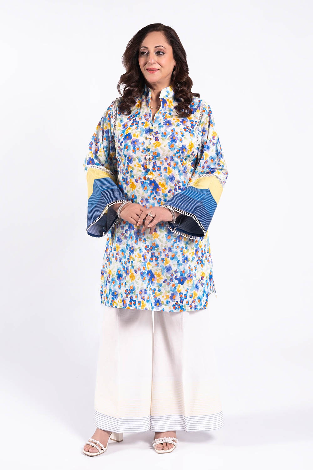 1 Piece Unstitched Printed Lawn Shirt SL-52033