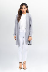 Cotton Front Open Cardigan SWT-FW21-006 A