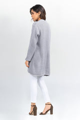 Cotton Front Open Cardigan SWT-FW21-006 A