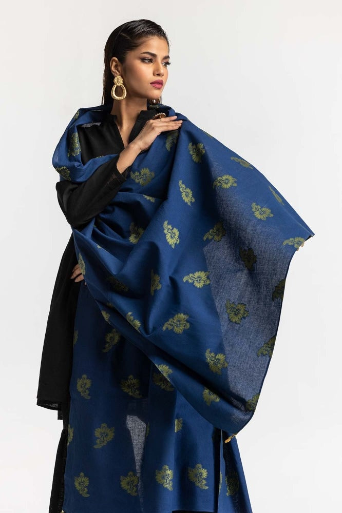 Dyed Jacquard Dupatta