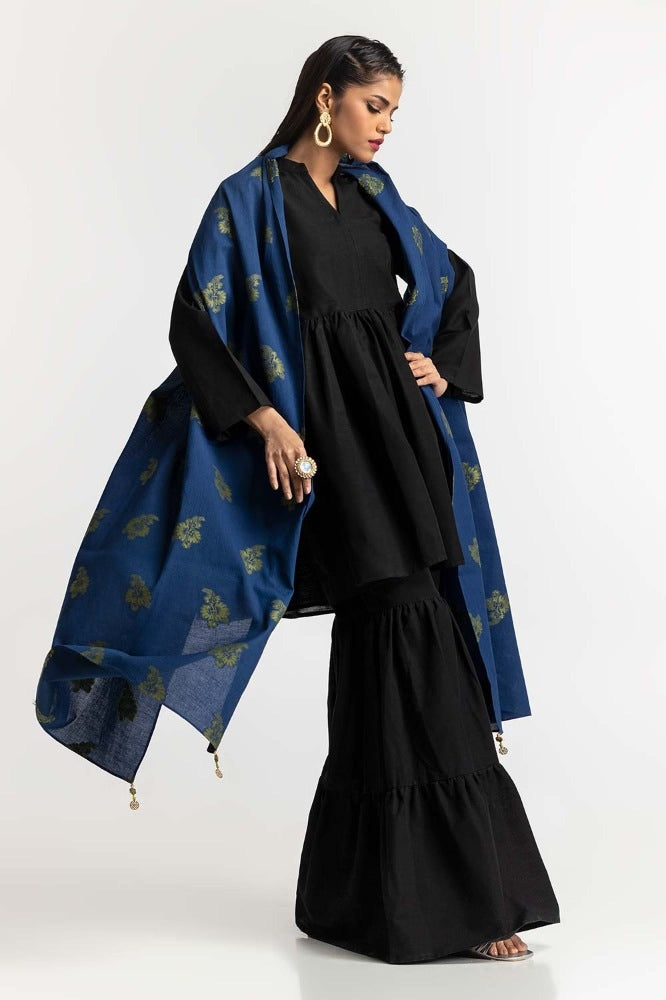 Dyed Jacquard Dupatta