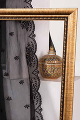 Embroidered Crinkle Chiffon Dupatta-21-24
