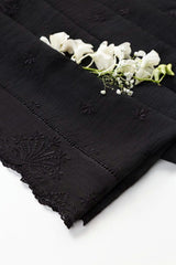 Embroidered Crinkle Chiffon Dupatta-21-24