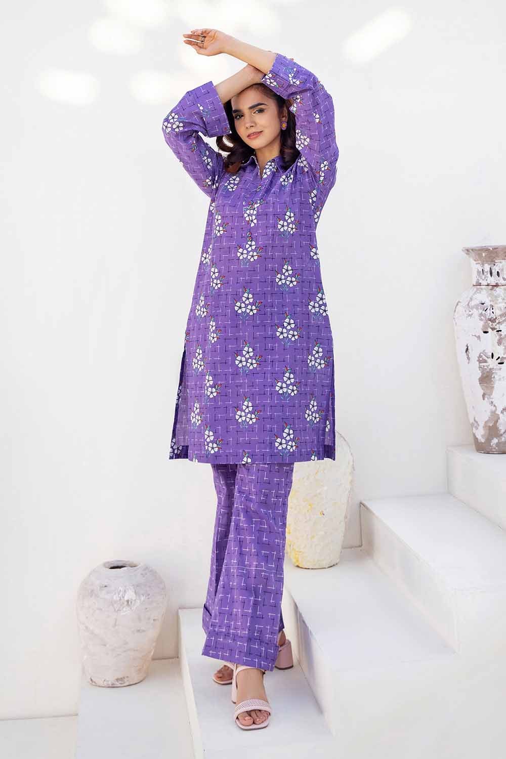 2 Piece Printed Cambric Unstitched Suit TCN-32004