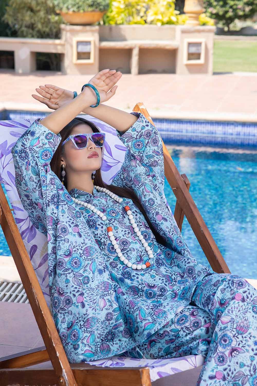 2 Piece Printed Lawn Unstitched Suit TLP-32002