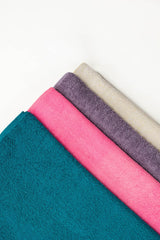 Assorted Combed Dyed Hand Towel - 250 GRM