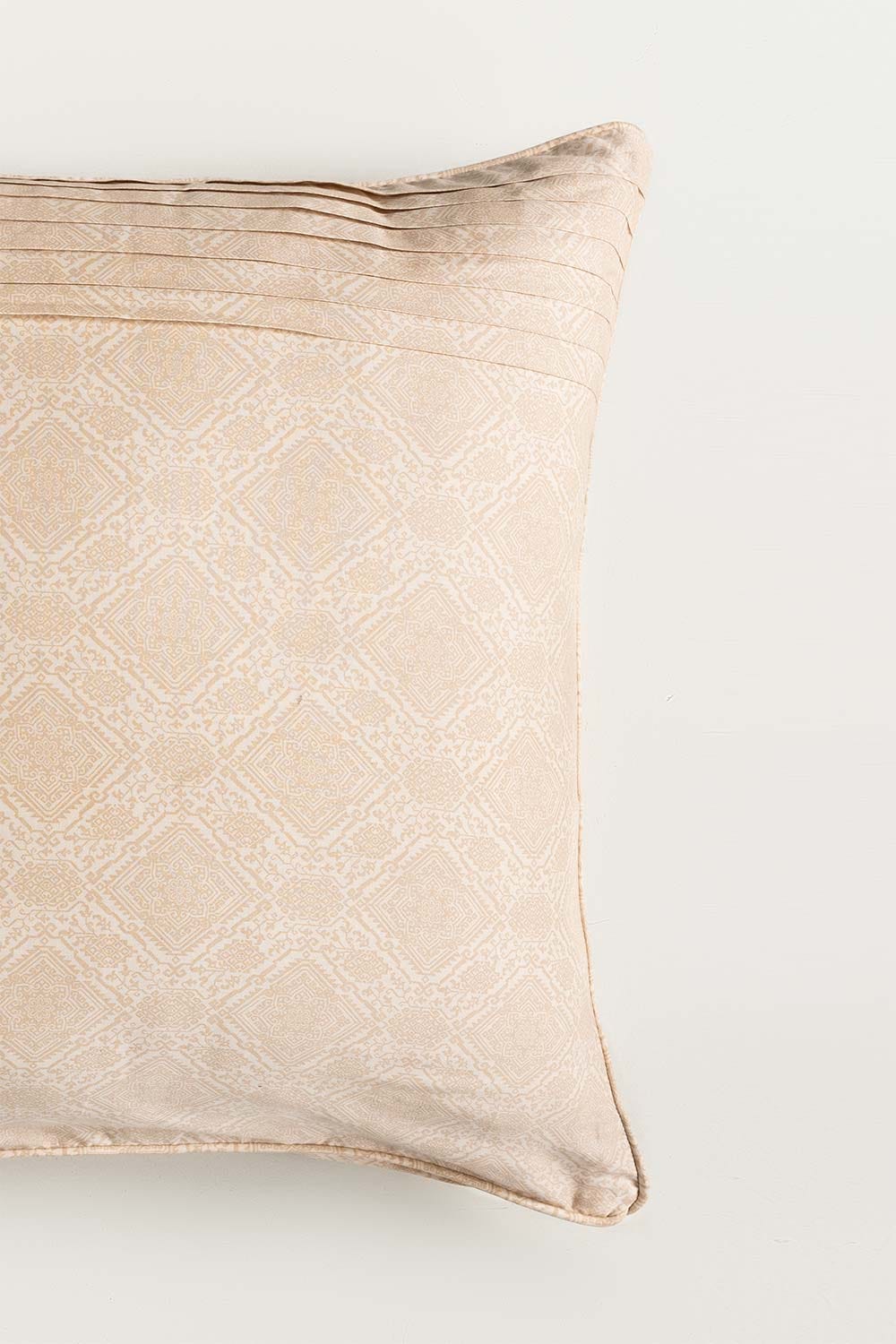 Ecru Delight T-200 Euro Sham Cushion Cover