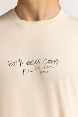 Ecru Graphic Tee MN-TS-GP-S24-605