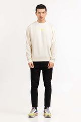 Egret Knit Regular Sweatshirt 224-112-045