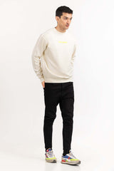 Egret Knit Regular Sweatshirt 224-112-045