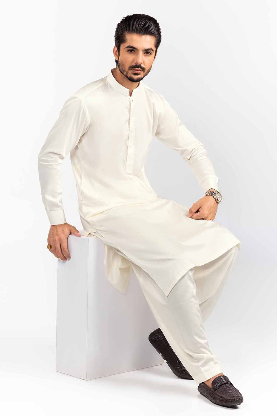 Shahi Latha Unstitched Fabric Cotton