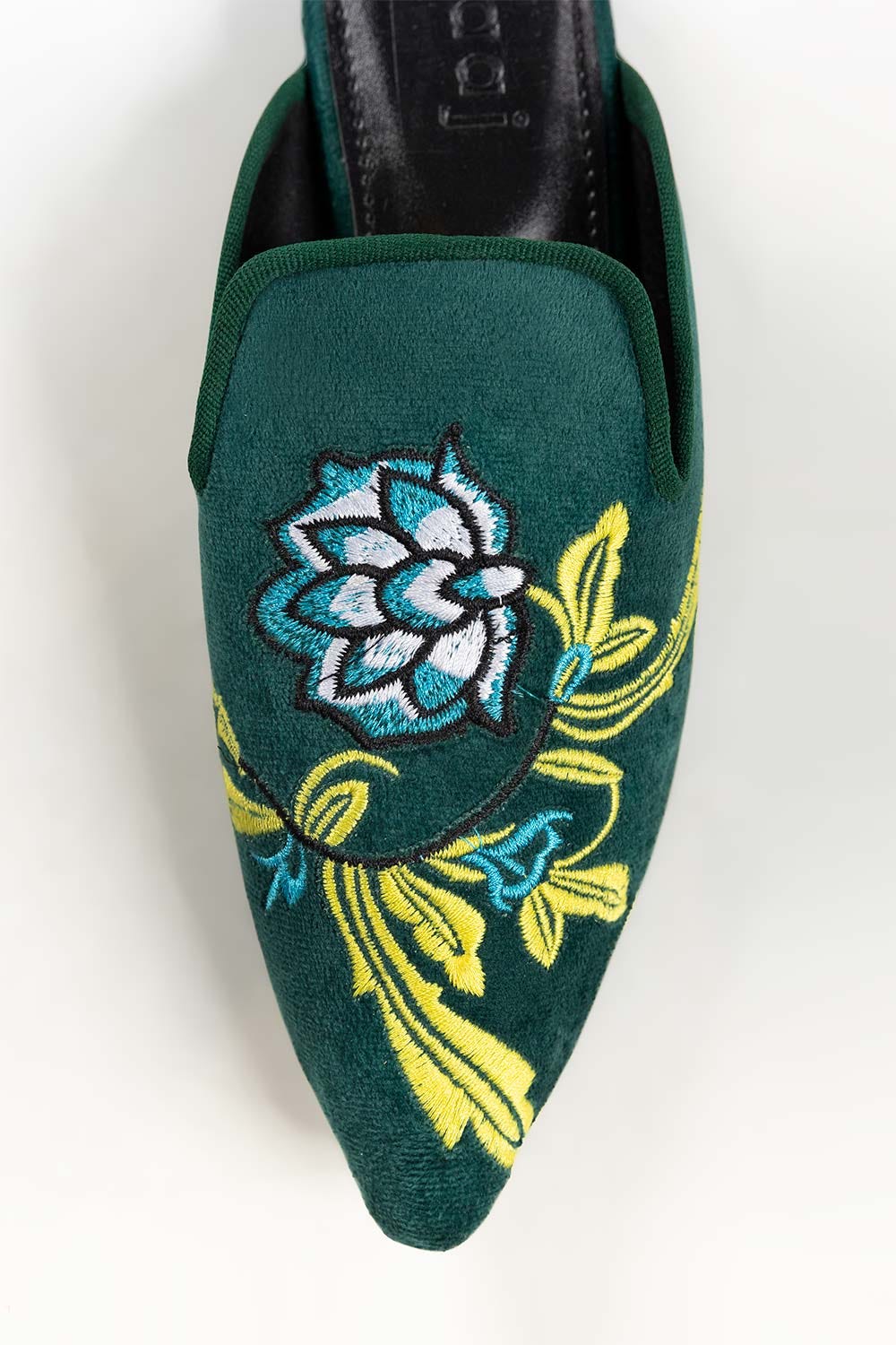 Women Green Mules