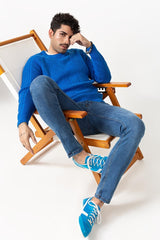 Electric Blue Fashion Sweater - FS-SWT-FD-165-01