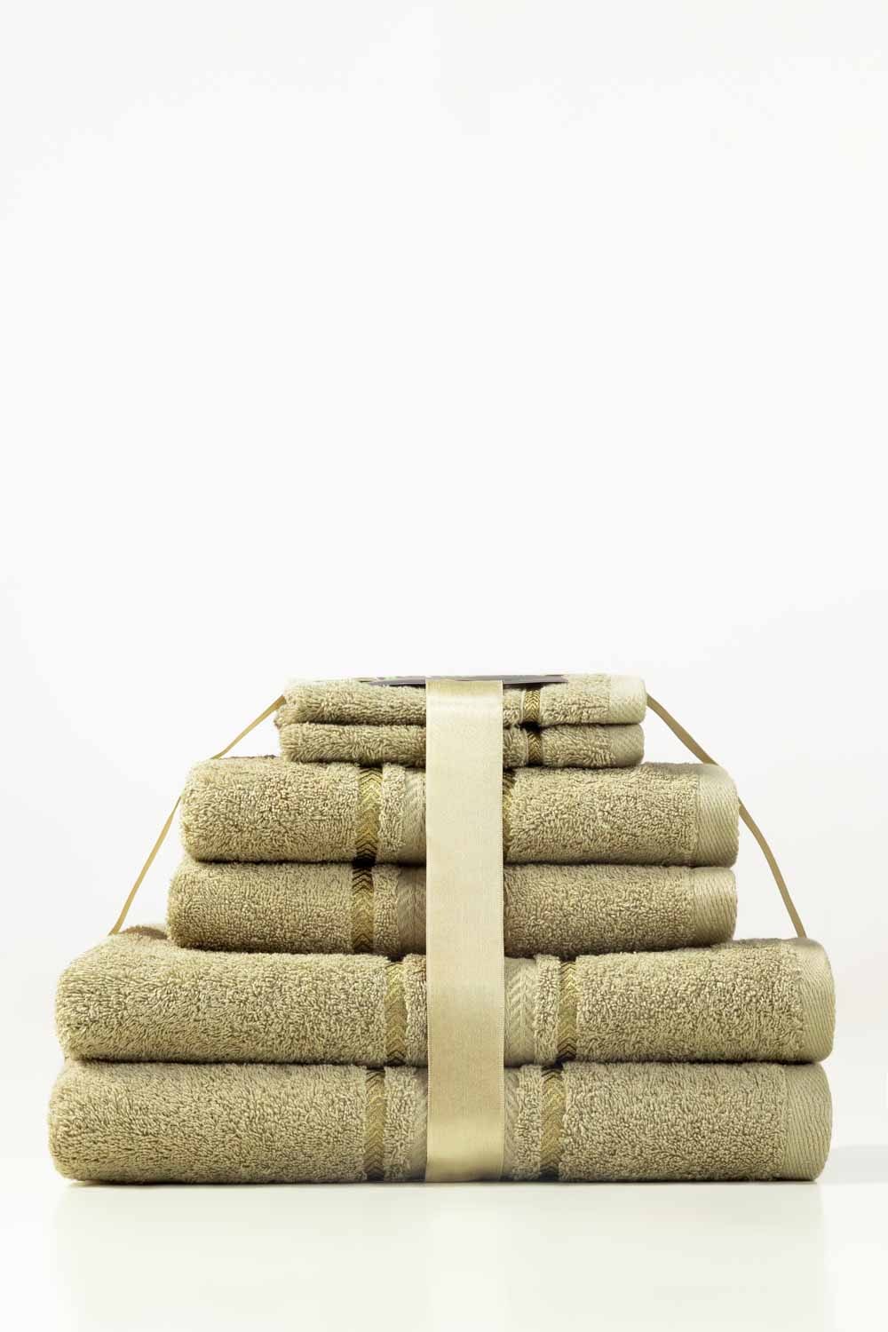 Elm Combed Towel 6Pcs Set