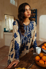 3 Piece Unstitched Embroidered Swiss Voile Suit with Embroidered Chiffon Dupatta LSV-52020