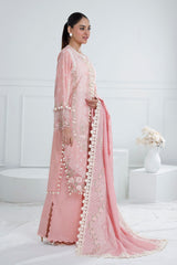 3 Piece Unstitched Embroidered Lawn Suit with Embroidered Paper Cotton Dupatta PM-52011