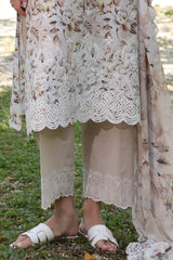 3 Piece Unstitched Embroidered Printed Lawn Suit with Embroidered Printed Chiffon Dupatta PR-52001