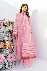 3 Piece Unstitched Embroidered Printed Denting Lawn Suit DN-52015