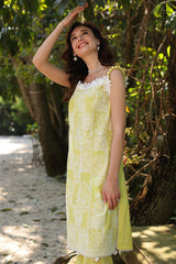 2 Piece Unstitched Embroidered Lawn Shirt with Dyed Trouser TL-52088