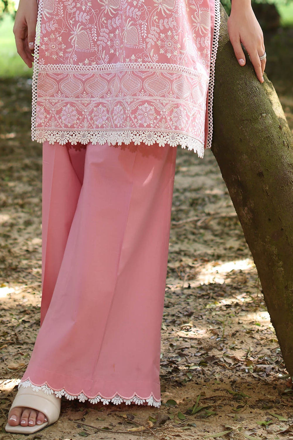 2 Piece Unstitched Embroidered Lawn Suit
