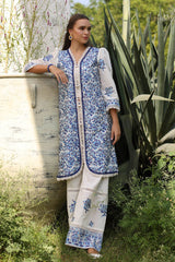 2 Piece Unstitched Embroidered Lawn Suit TL-52084