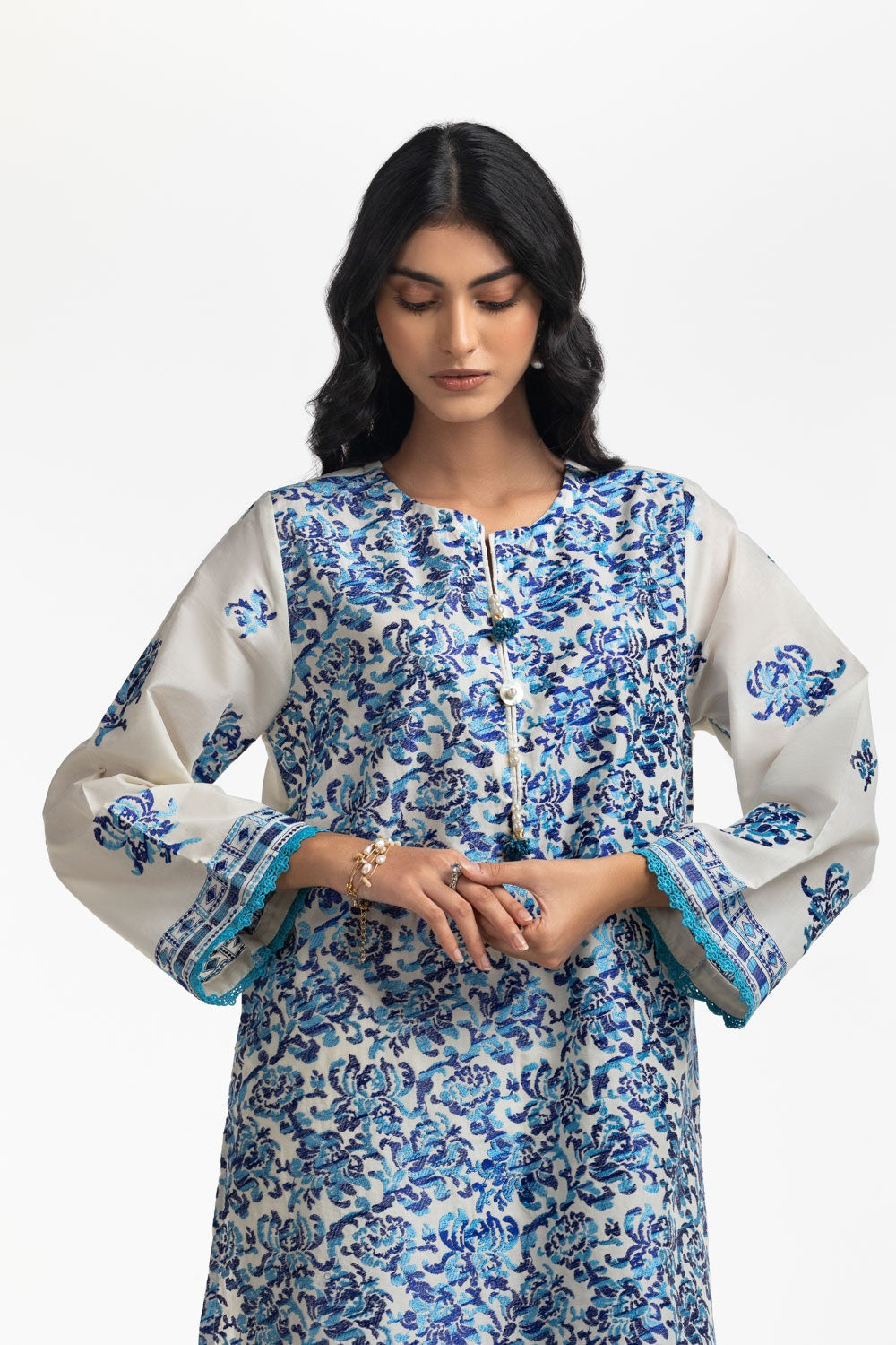 Lawn Embroidered Shirt And Trouser IUSTTS-580