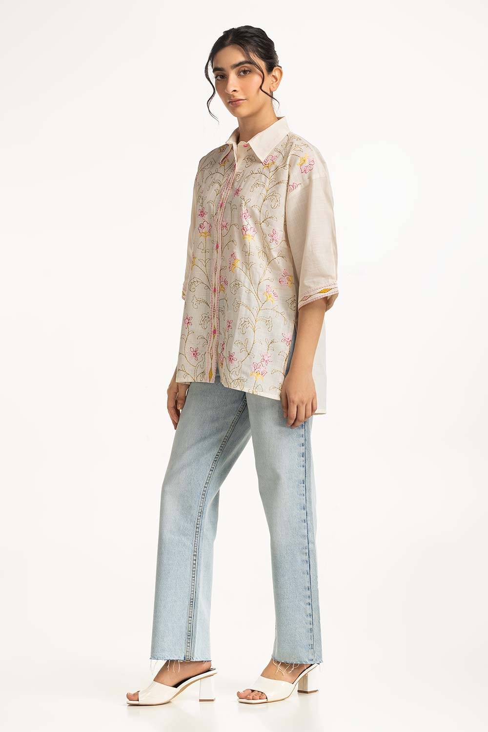 Embroidered shirt WM-CS-SS24-030