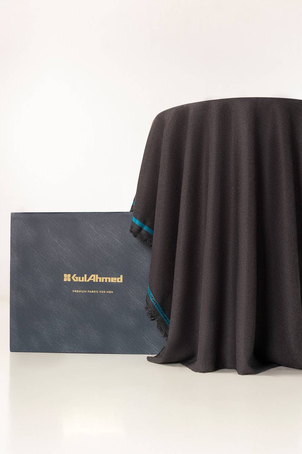 Eminent Unstitched Fabric Blended with Gift Box