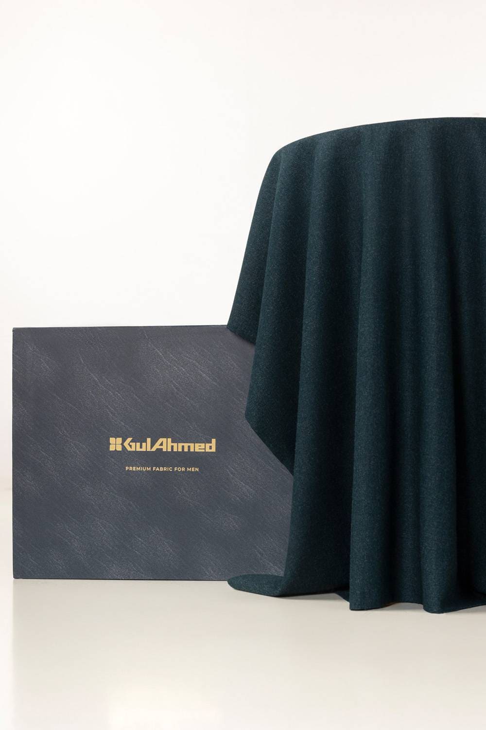 Eminent Unstitched Fabric Blended with Gift Box