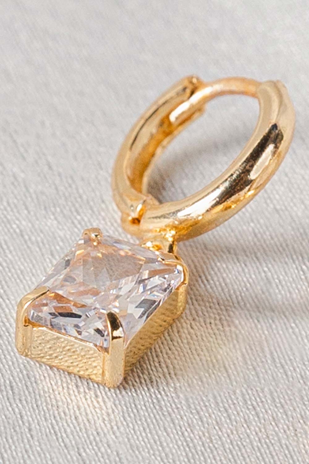 English Lock Embellished Earrings