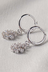 English Lock Flower Earrings IFA-ER-014