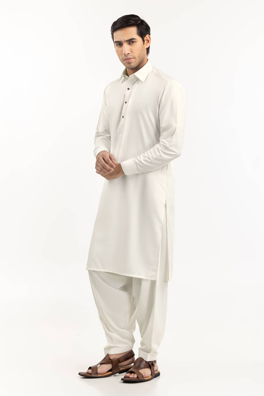 Ensemble Unstitched Fabric Blended