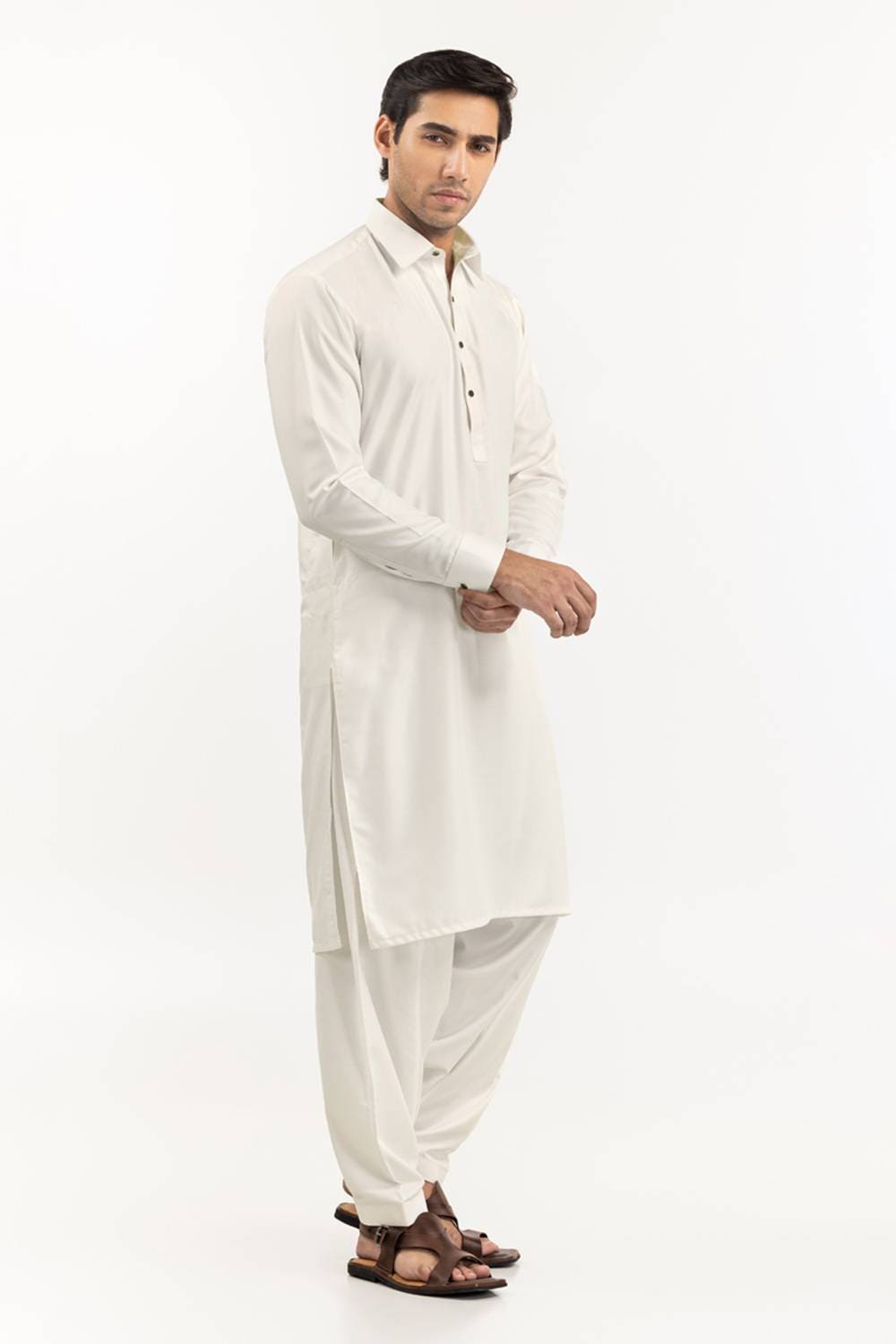 Ensemble Unstitched Fabric Blended
