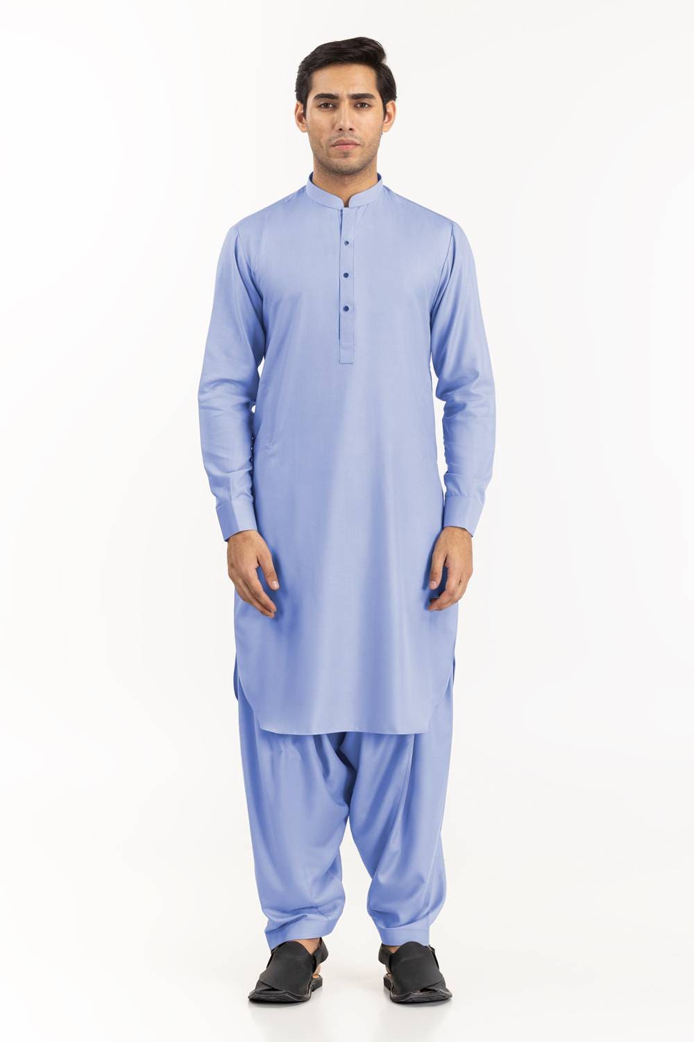 Ensemble Unstitched Fabric Blended