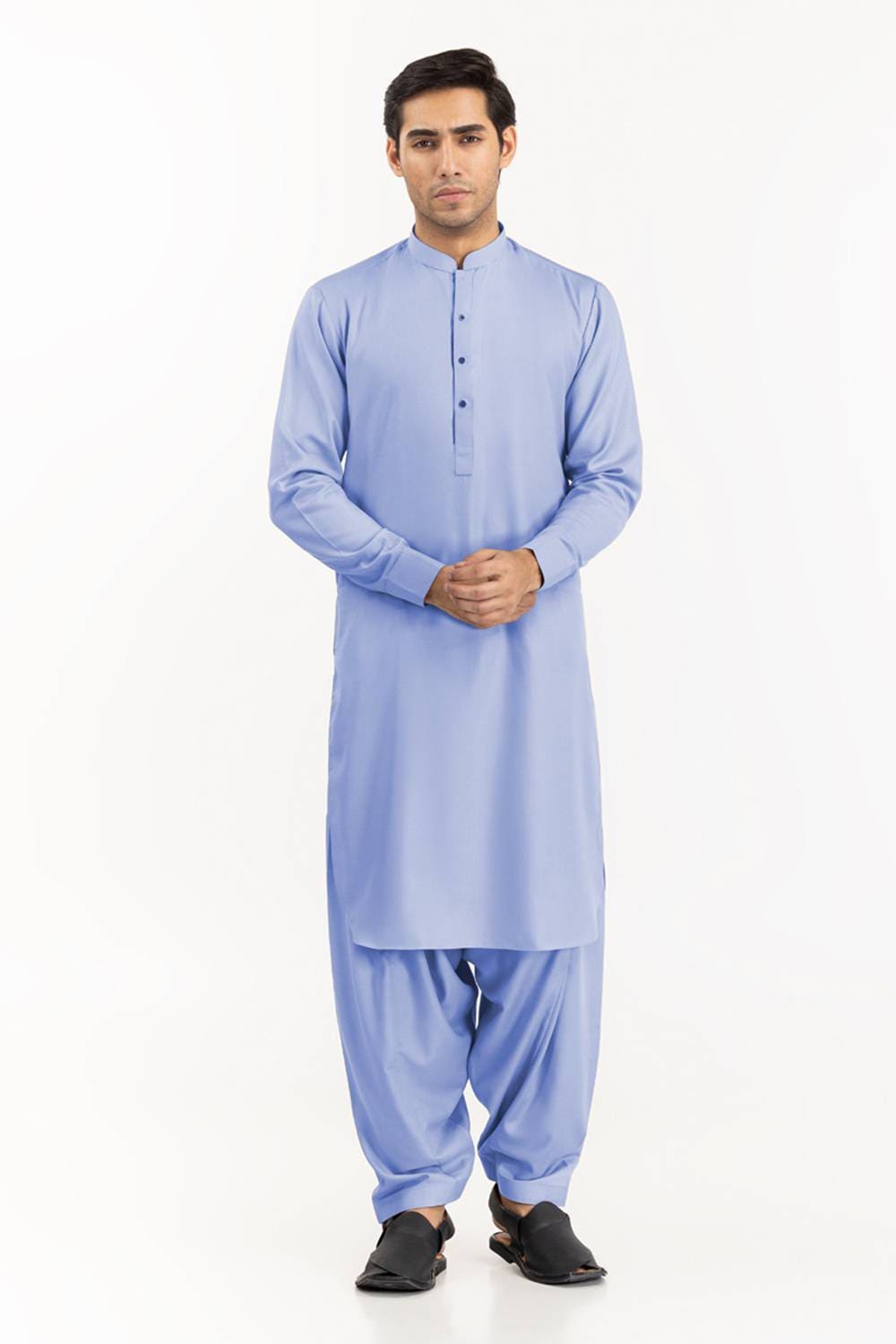Ensemble Unstitched Fabric Blended