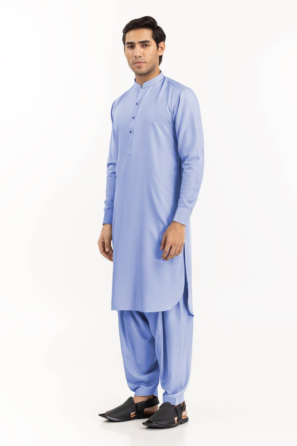 Ensemble Unstitched Fabric Blended