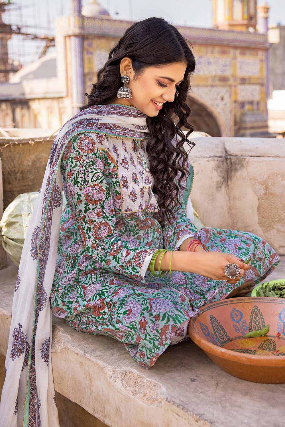 3 Piece Lawn Unstitched Printed Suit CL-32241 B