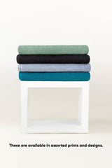 Assorted Combed Dyed Towel Bath Sheet - 750 GRM