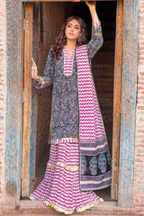 3 Piece Lawn Unstitched Printed Suit CL-32234 B