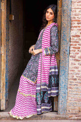 3 Piece Lawn Unstitched Printed Suit CL-32234 B