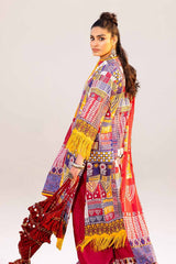 3 Piece Unstitched Printed Lawn Suit CL-42239