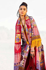 3 Piece Unstitched Printed Lawn Suit CL-42239