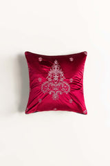Essential Velvet Embroidered Cushion Cover