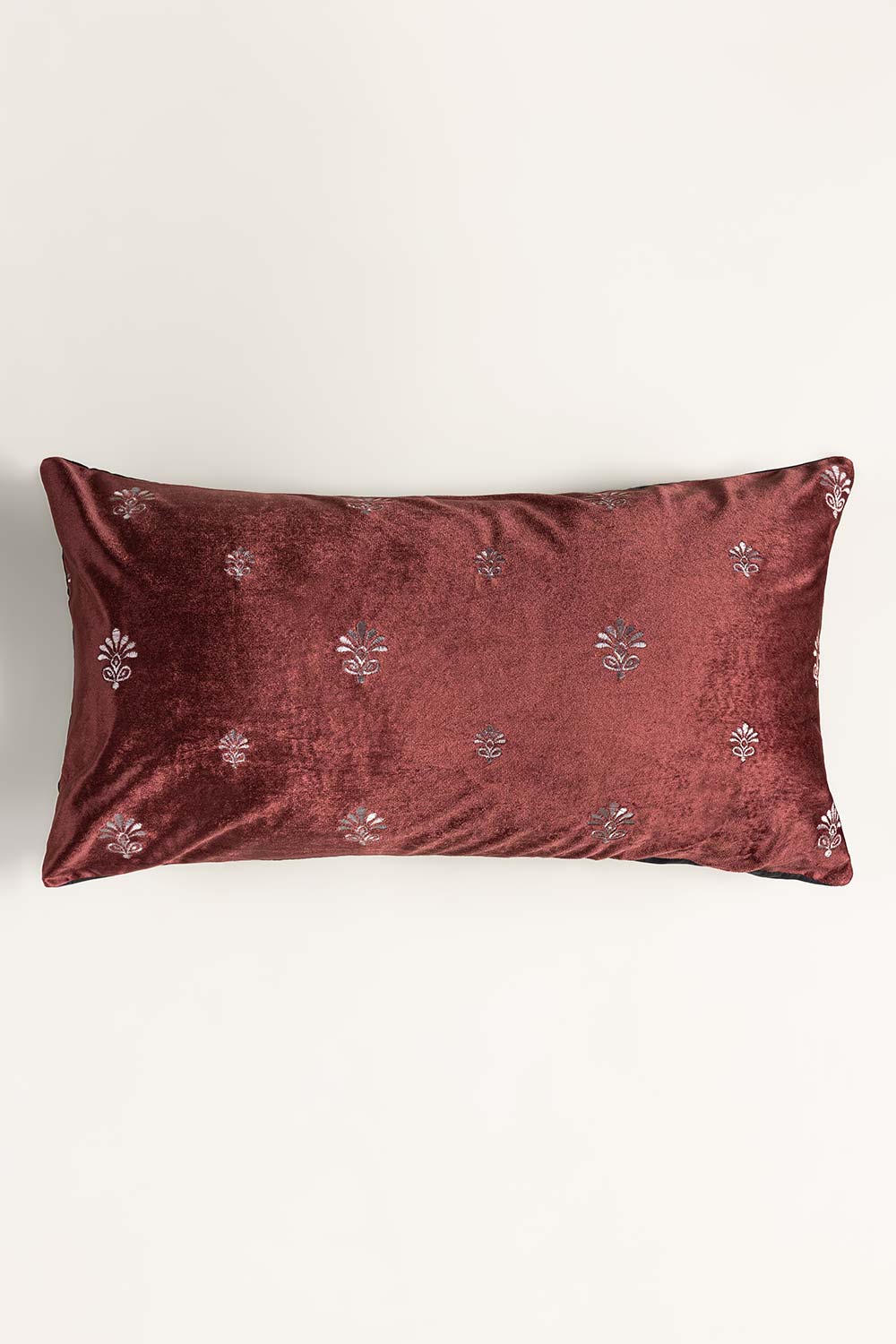 Essential Deck Velvet Embroidered Deck Cushion Cover