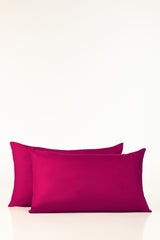 Ethnic Red Dyed 2pcs Pillow Pack