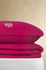 Ethnic Dyed Embroidered T-150 Bed Sheet Set