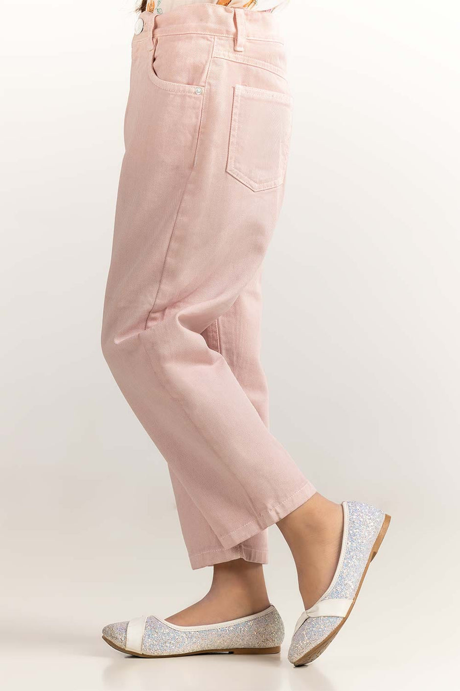 Evening Sand Junior Girl Non Denim Basic Trouser JG-NDJ-SS24-002