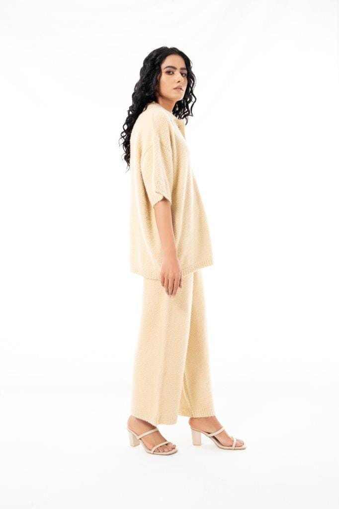 Soft Blended Polo Fashion Sweater