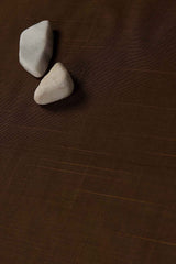 Kathai Brown Unstitched Fabric Opus Lazer